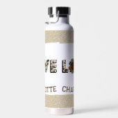 Bouteille D'eau Sunflower Western Loo Boho Summer Gold Paint (Plage)