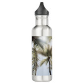 Bouteille D'eau Sunlit Palm Jungle #1 #tropical #wall #art (Gauche)