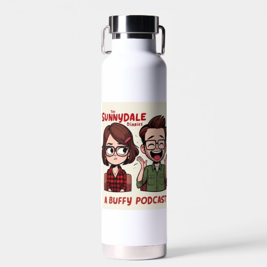 Bouteille D'eau Sunnydale Diaries Podcast Logo Bottle (Avant)