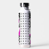 Bouteille D'eau Sunrise autochtone du sud-ouest en rose (Gauche)