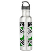 Bouteille D'eau Sunrise autochtone du sud-ouest en vert (Dos)