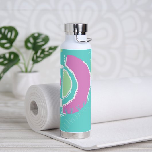 Bouteille D'eau Sunrise Ethnic Circle - Mint Spearmint rose (Yoga)