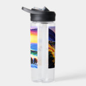 Bouteille D'eau Sunset Coastline de Californie Personnalisé (Droite)