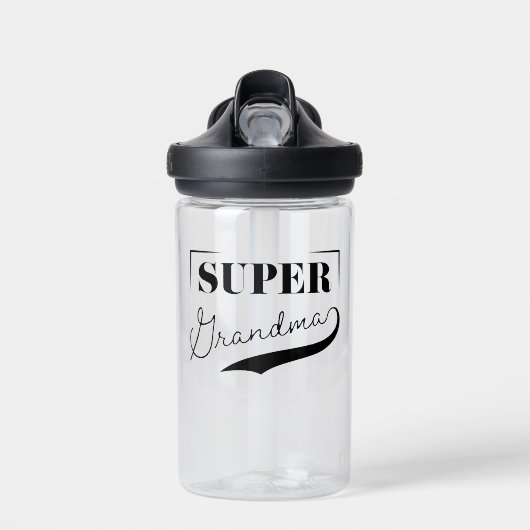 Bouteille D'eau Super grand-mère (Avant)