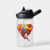 Bouteille D'eau Super Hero filles Supergirl DC (Gauche)