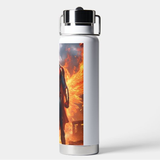 Bouteille D'eau Super Hydratation" "Power Up with Every Sip" "Stay (Arrière)