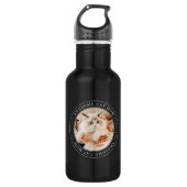 Bouteille D'eau Super Maman Chat depuis 20XX Classic Photo simple (Devant)