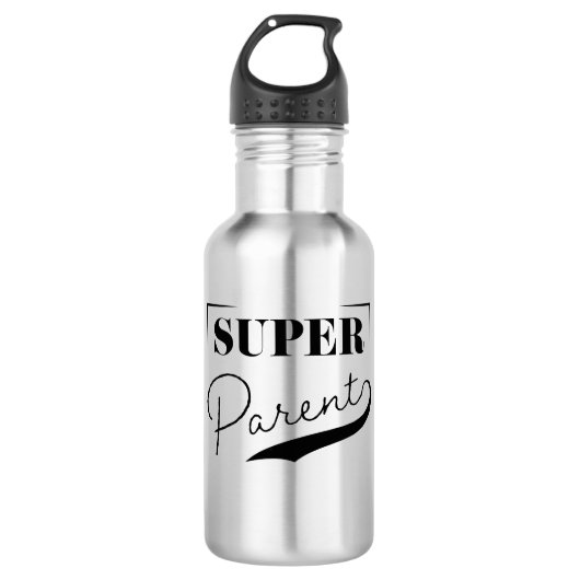 Bouteille D'eau Super parent (Devant)
