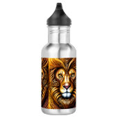 Bouteille D'eau Superbe Lion d'Or (Droite)