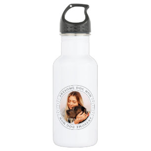 Bouteille D'eau Superbe maman chien depuis 20XX Classic Photo simp