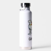 Bouteille D'eau Superdog Krypto | Ajouter Votre Nom (Plage)