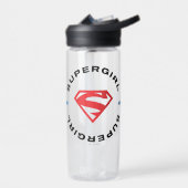 Bouteille D'eau Supergirl Age of Heroes Circle S-Shield (Gauche)