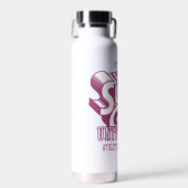 Bouteille D'eau Supergirl Metropolis University Athletics Départem (Avant)