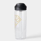 Bouteille D'eau Supergirl Studded S-Shield (Arrière)