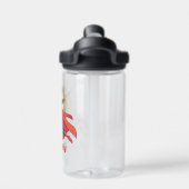 Bouteille D'eau Supergirl volant en costume bleu (Salle de sport)