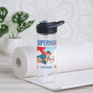 Bouteille D'eau Superman et Krypto prennent l'avion