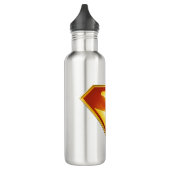Bouteille D'eau Superman Golden S Shield brillance (Gauche)