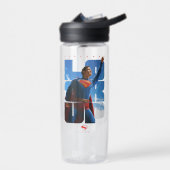 Bouteille D'eau Superman regarde Pose (Gauche)