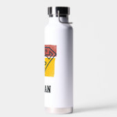 Bouteille D'eau Superman S-Shield | Ajouter Votre Nom (Gauche)