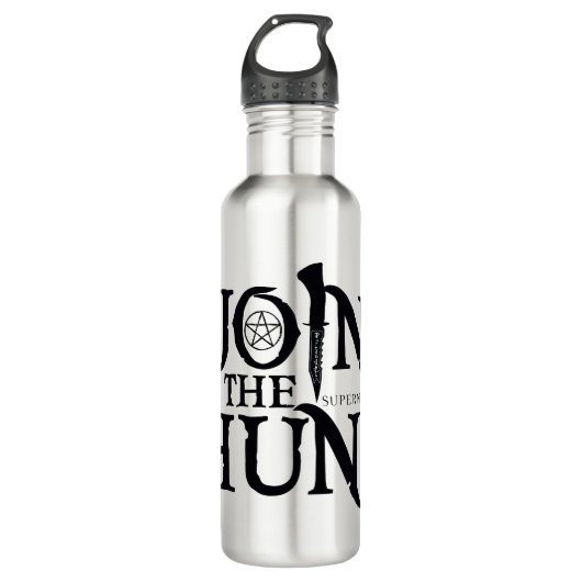 Bouteille D'eau Supernatural "Join the Hunt" (Devant)