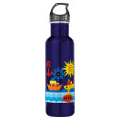 Bouteille D'eau Sur l'océan (Devant)