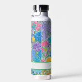 Bouteille d'eau sur mesure Floral Majesty (Plage)