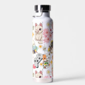 Bouteille D'eau Surcharge de l'animal Motif D Grey BG (Plage)