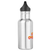Bouteille D'eau Surcharge d'enthousiasme (Gauche)