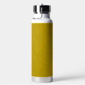 Bouteille D'eau Surface jaune texturée avec un motif tourbillonnan (Évier)