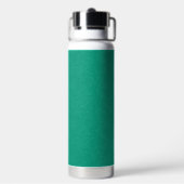 Bouteille D'eau Surface texturée sarcelle avec un motif subtil en (Arrière)