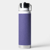 Bouteille D'eau Surface texturée violette à motif tourbillonnant (Arrière)