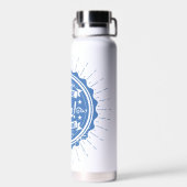 Bouteille D'eau Surnaturel "Dean Dit Mange Plus De Tarte !" (Arrière)