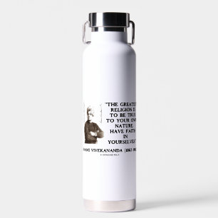 Bouteille D'eau Swami Vivekananda Plus grande religion être vraie