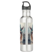 Bouteille D'eau Sweet Winter Alpaca, coutume (Dos)