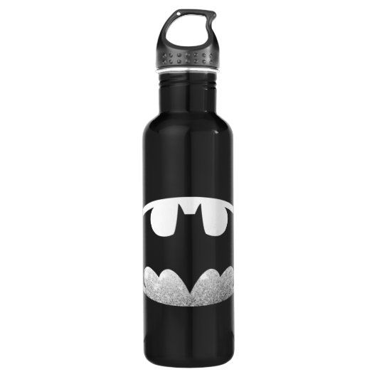 Bouteille D'eau Symbole Batman | Logo Grainy (Devant)