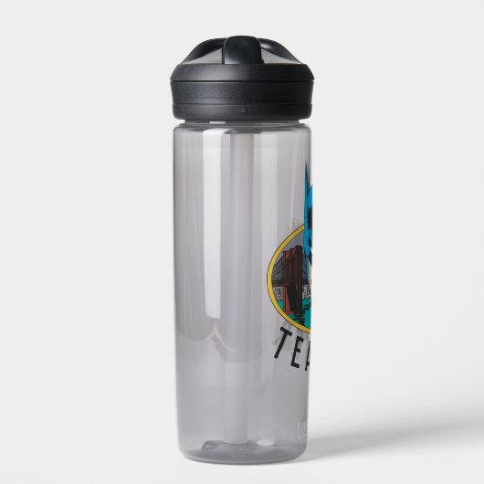 Bouteille D'eau Symbole Batman | Logo Oval de chauve-souris (Extérieur)