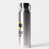 Bouteille D'eau Symbole Batman | Logo Ovale Bat (Arrière)