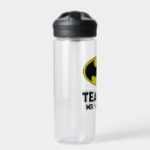 Bouteille D'eau Symbole Batman | Logo Ovale Bat (Extérieur)