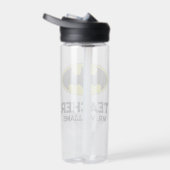 Bouteille D'eau Symbole Batman | Logo Ovale Bat (Droite)
