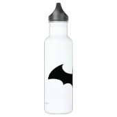 Bouteille D'eau Symbole Batman | Logo Simple Bat Silhouette (Gauche)