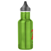 Bouteille D'eau Symbole de cerise Pi Prof de maths mignon (Gauche)