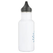 Bouteille D'eau Symbole de paix Fleurs (Gauche)