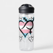 Bouteille D'eau Symbole d'inclusion et d'amour (Extérieur)