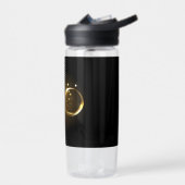 Bouteille D'eau Symbole d'infini doré (Gauche)