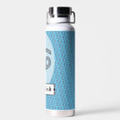 Bouteille D'eau Symbole du cancer Zodiaque Élément par Kenneth Yon (Arrière)