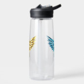Bouteille D'eau Symbole Polygonal Or Caduceus (Gauche)