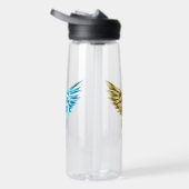 Bouteille D'eau Symbole Polygonal Or Caduceus (Droite)