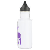 Bouteille D'eau Symbole pourpre simple d'orignaux (Droite)