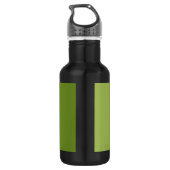 BOUTEILLE D'EAU SYMBOLE RECYCLE (Dos)