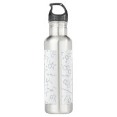 Bouteille D'eau Symbole scientifique de chimie motif (Dos)